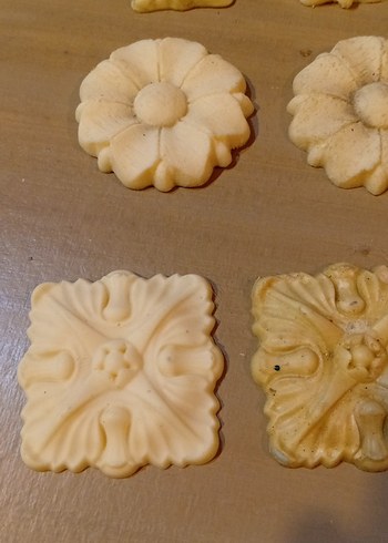 15 Parça Bej Renkli Dekoratif Aplik Seti - Görsel 3