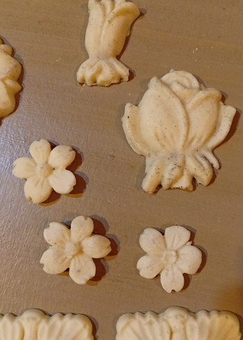 15 Parça Bej Renkli Dekoratif Aplik Seti - Görsel 7