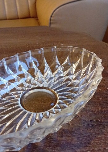 Vintage Parlak Kristal Tabaklar - Görsel 3