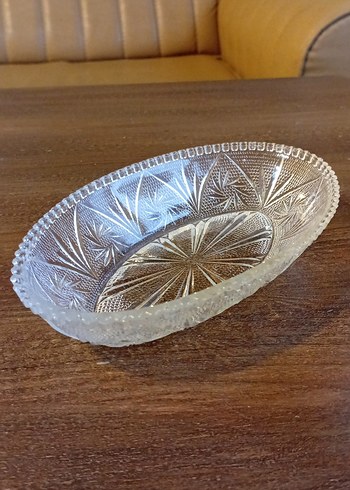 Vintage Parlak Kristal Tabaklar - Görsel 2