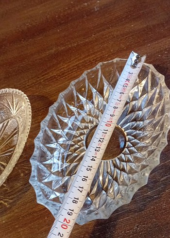 Vintage Parlak Kristal Tabaklar - Görsel 10