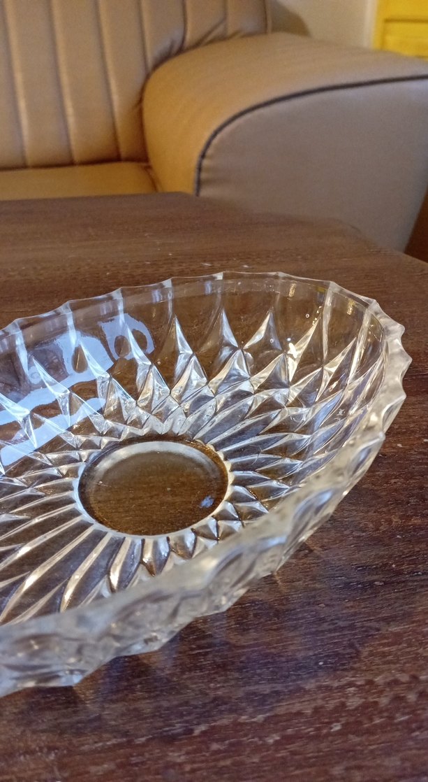 Vintage Parlak Kristal Tabaklar - Görsel 3