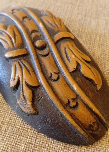 Kahverengi Vintage Nakışlı Mobilya Aplikleri - Görsel 4