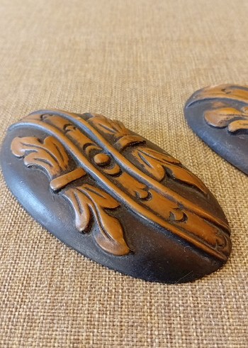 Kahverengi Vintage Nakışlı Mobilya Aplikleri - Görsel 6