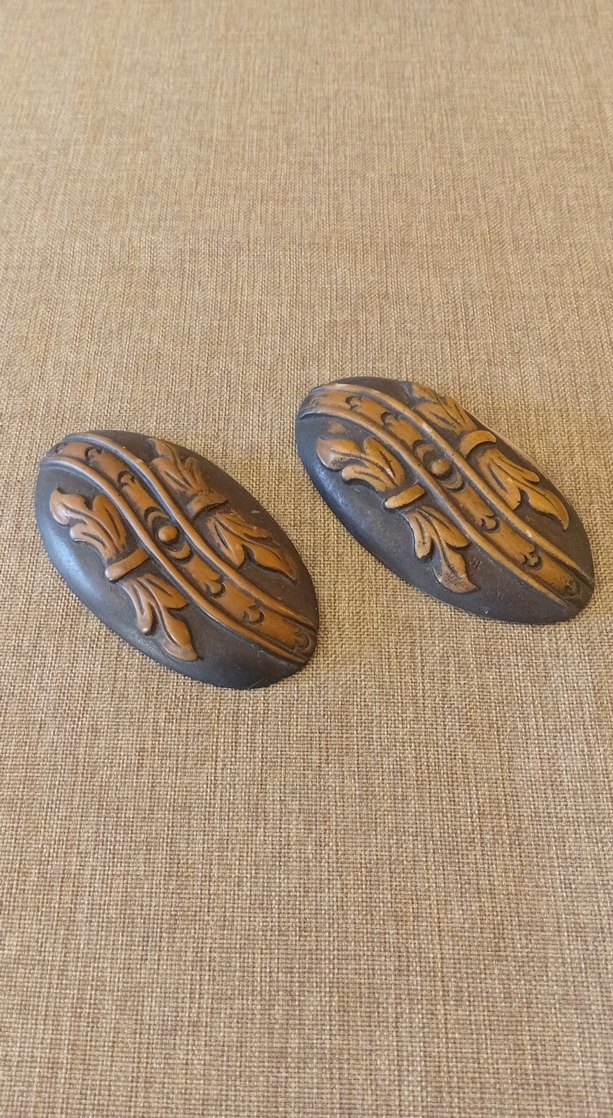 Kahverengi Vintage Nakışlı Mobilya Aplikleri - Görsel 2