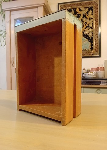 Masif Ahşap Makyaj Organizeri Vintage Çekmece - Görsel 7