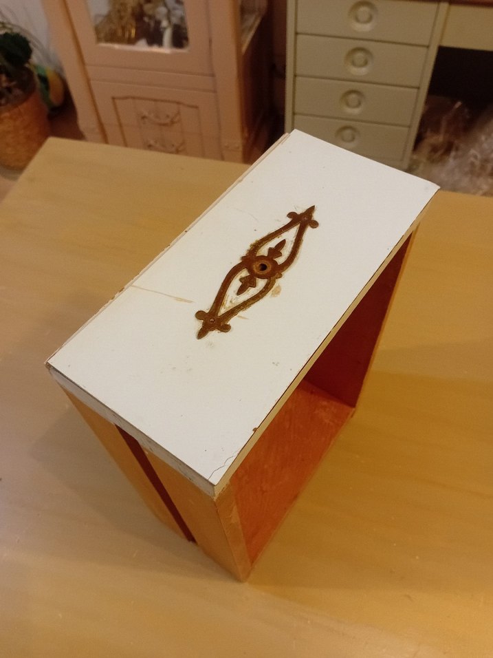 Masif Ahşap Makyaj Organizeri Vintage Çekmece - Görsel 5