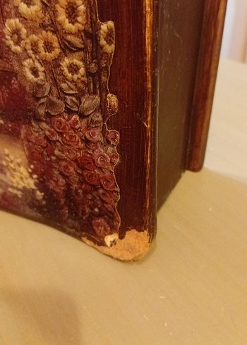 Koyu Kahverengi Ahşap Kaşık ve Çatal Kutusu - Görsel 4