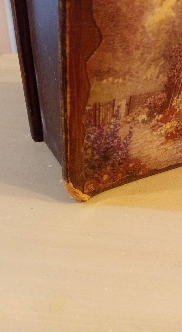 Koyu Kahverengi Ahşap Kaşık ve Çatal Kutusu - Görsel 3