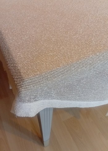 Beyaz Püsküllü Tiril tiril perde - Görsel 4