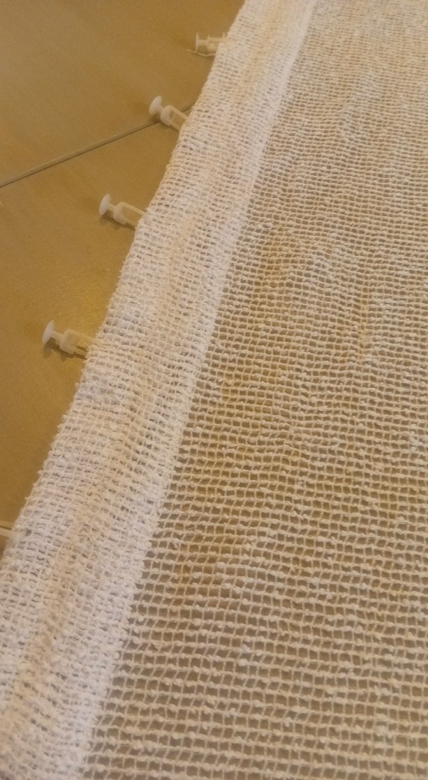 Beyaz Püsküllü Tiril tiril perde - Görsel 5