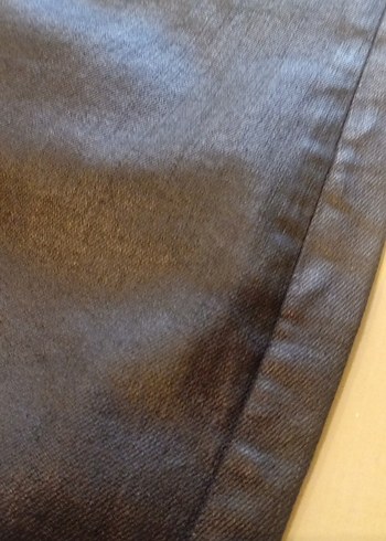 Erkek Deri Görünüm Denim Pantolon - Görsel 10