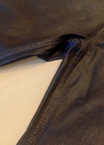 Erkek Deri Görünüm Denim Pantolon - Görsel 4