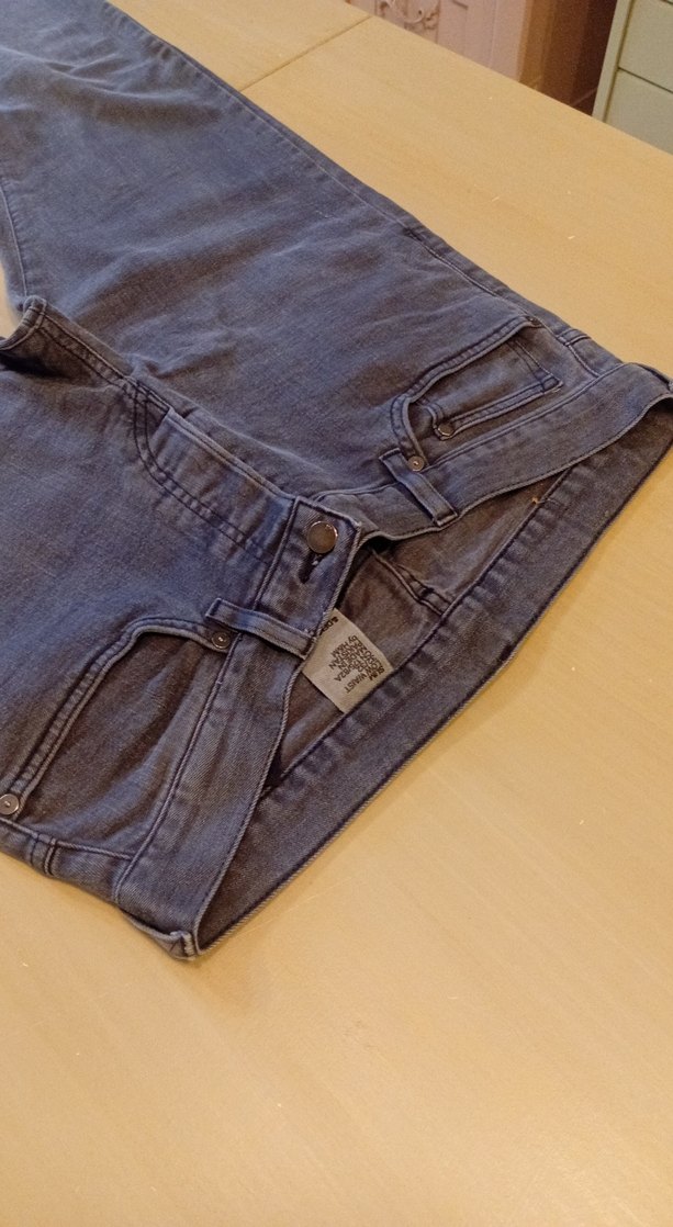 Erkek Gri H&M Denim Normal Boy Pantolon - Görsel 2