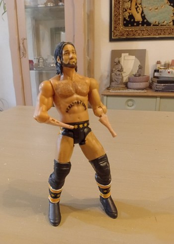 Aksiyon Figürü Mattel Güreş Yıldızı - Görsel 7