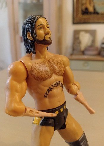 Aksiyon Figürü Mattel Güreş Yıldızı - Görsel 2