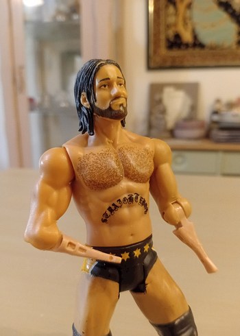 Aksiyon Figürü Mattel Güreş Yıldızı - Görsel 3