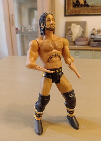 Aksiyon Figürü Mattel Güreş Yıldızı - Görsel 8