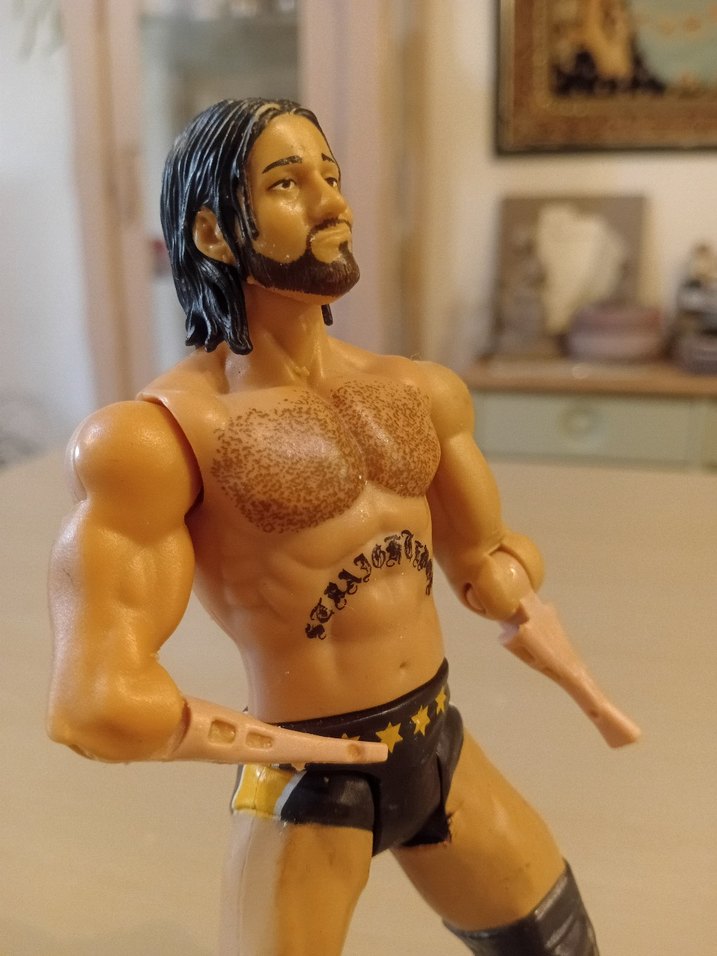 Aksiyon Figürü Mattel Güreş Yıldızı - Görsel 2