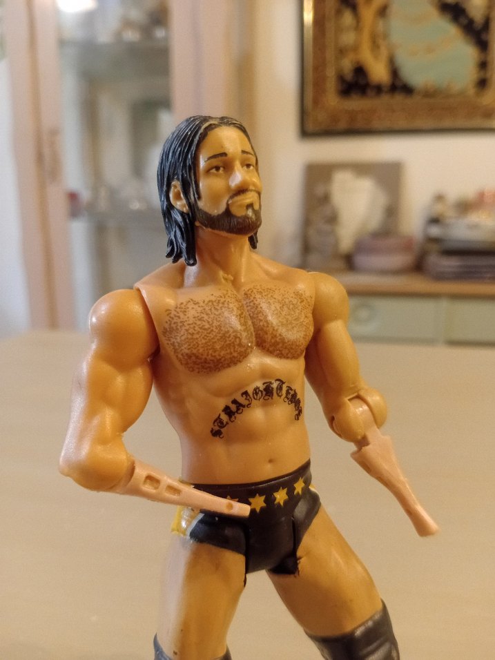 Aksiyon Figürü Mattel Güreş Yıldızı - Görsel 3