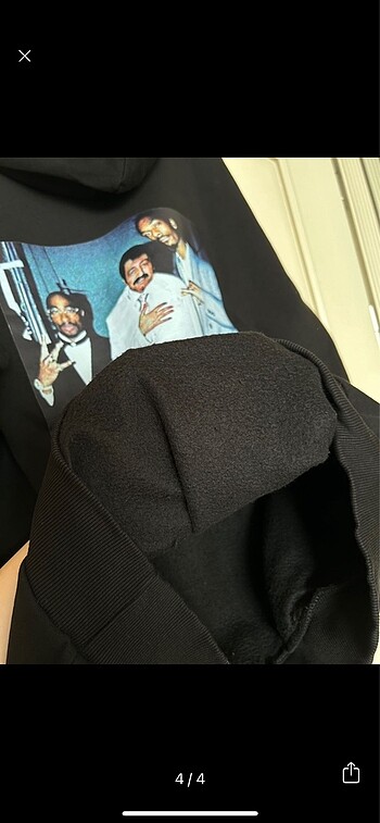 xl Beden siyah Renk Şardonlu Sweatshirt