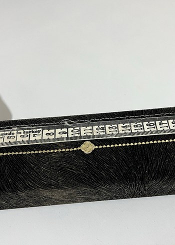 Zarif Zincir Detaylı Altın Kadın Bileklik - Görsel 2