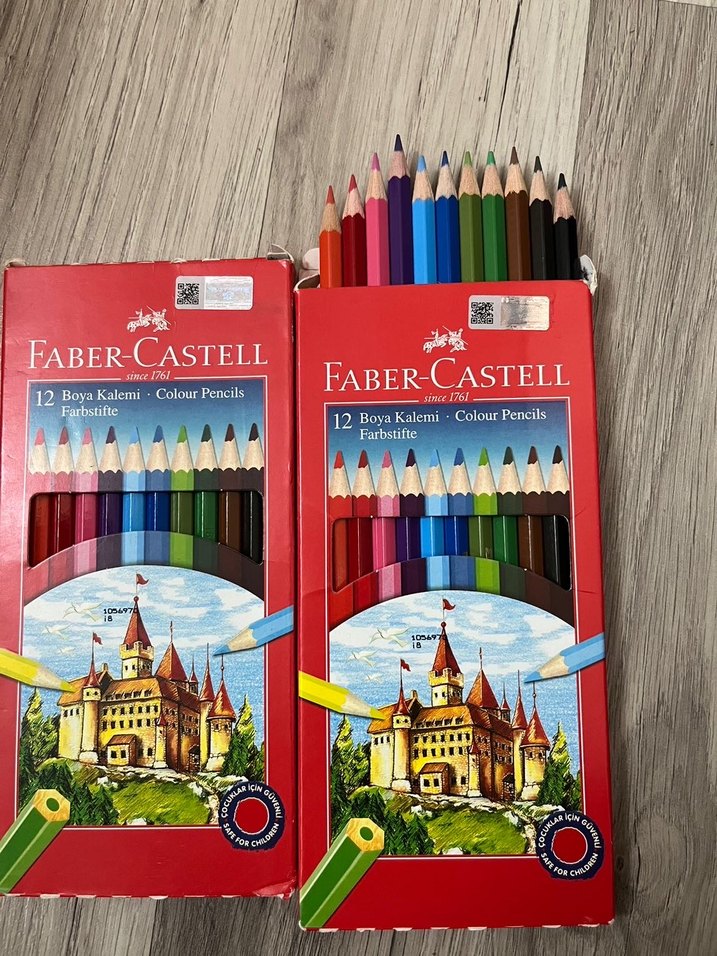 Faber-Castell 12 Renk Pastel Boya Kalemi - Görsel 2