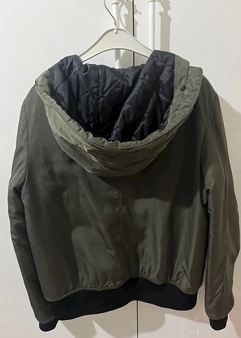 Gri Düğmeli Kadın Ceket - Görsel 2