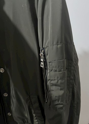 Gri Düğmeli Kadın Ceket - Görsel 3