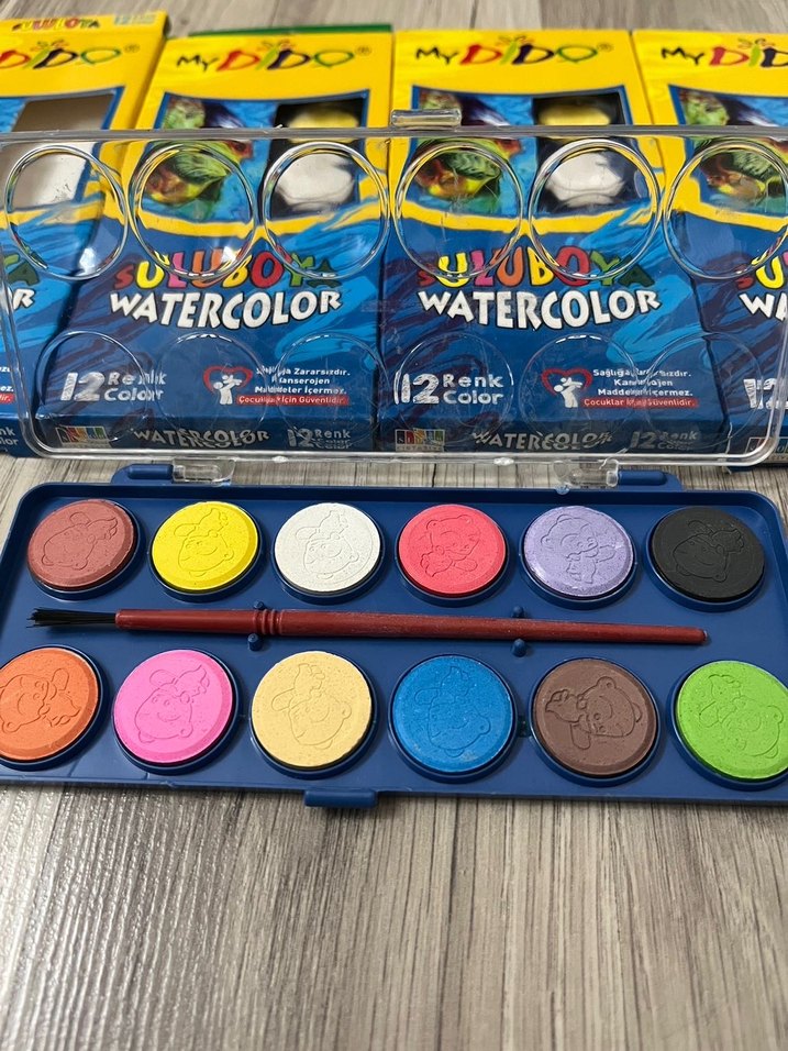 My DDO Suluboya 12 Renk Seti - Görsel 2