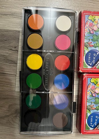 Faber-Castell 12 Renk Sulu Boya Seti - Görsel 2