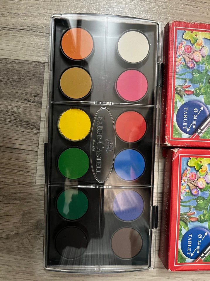 Faber-Castell 12 Renk Sulu Boya Seti - Görsel 2