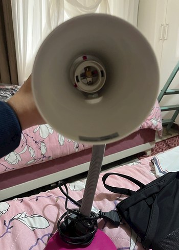 Pembe Masa Lambası - Görsel 3