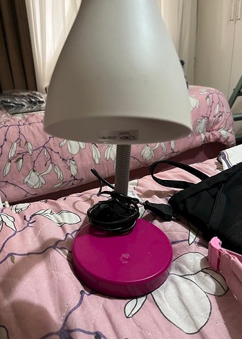 Pembe Masa Lambası - Görsel 2