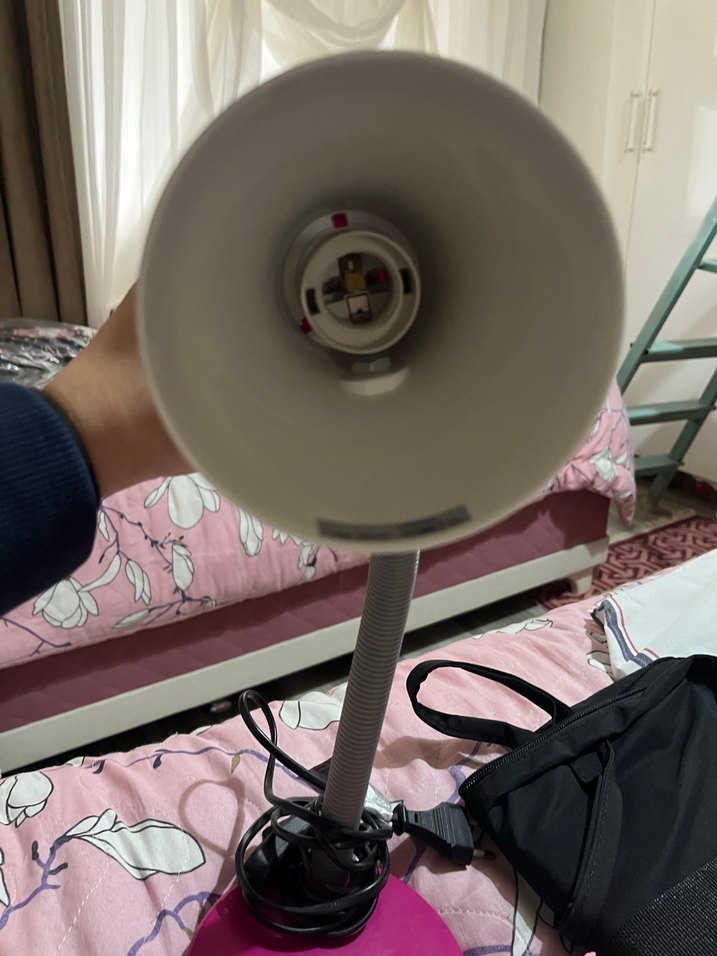 Pembe Masa Lambası - Görsel 3