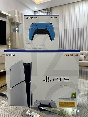 PLAYSTATİON 5 SLİM CD KASA ÇİFT KOLLU AVRUPA CİHAZI