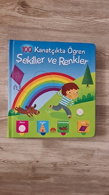 100 Kanatçıkta Öğren Şekiller ve Renkler