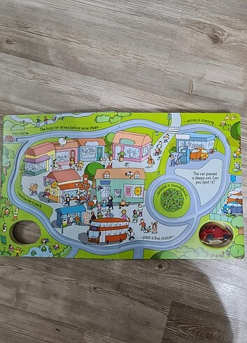Diğer Usborne Wind Up Busy Car