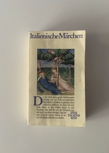 Italienische Märchen - Almanca Masallar Kitabı