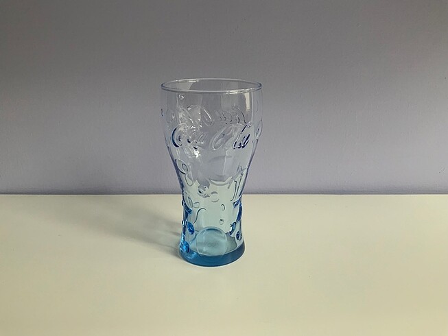 Koleksiyonluk Mavi Coca Cola Bardağı