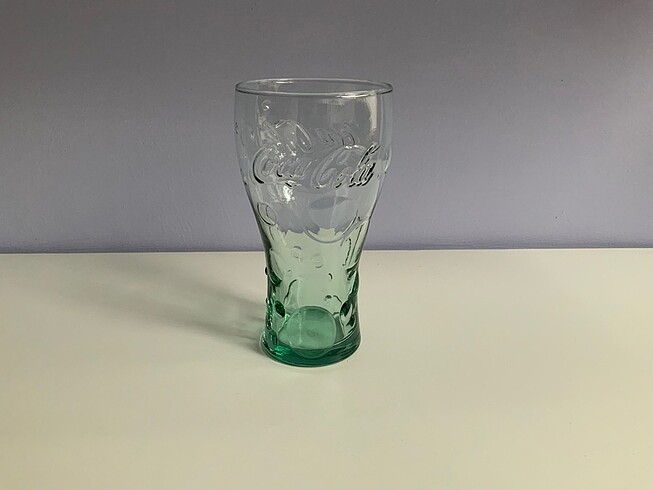 Koleksiyonluk Yeşil Coca Cola Bardağı