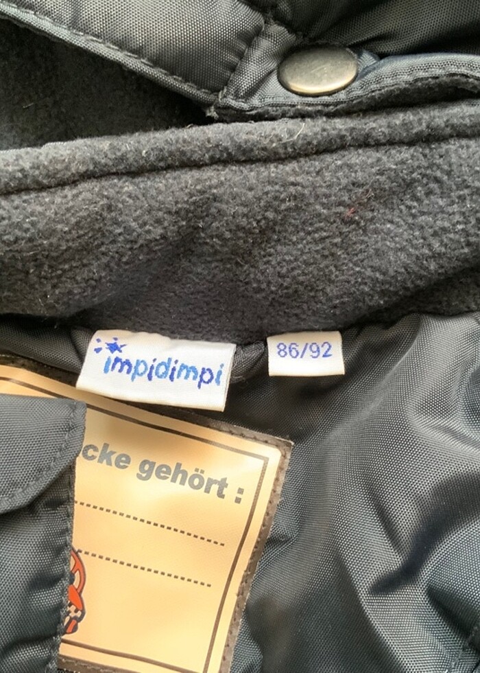 Almanya?dan 1-2 Yaş Erkek Çocuk Kaban - Görsel 5