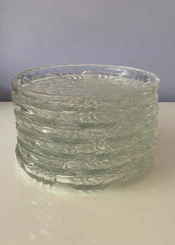 Vintage Art Deco 6 lı Tabak
