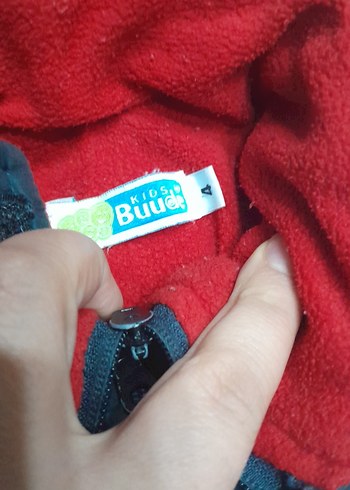 Kapüşonlu Fermuarlı Erkek Çocuk Biker Mont - Görsel 4