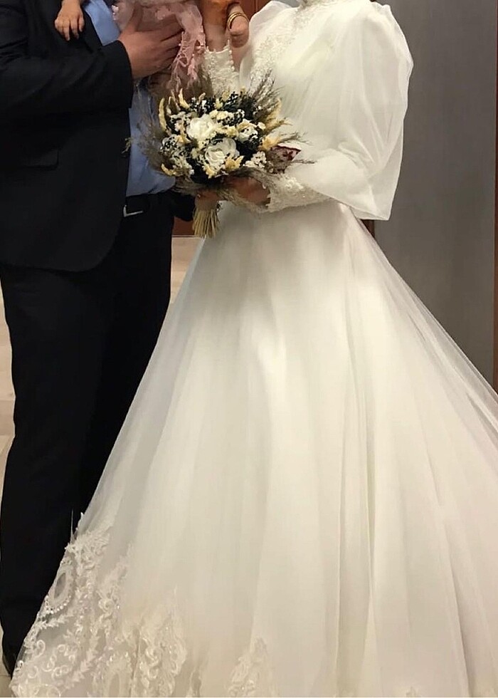 Tesettür gelinlik - Görsel 2