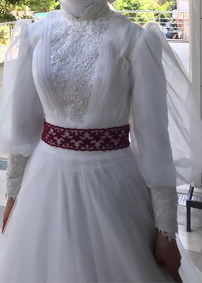 Tesettür gelinlik - Görsel 4