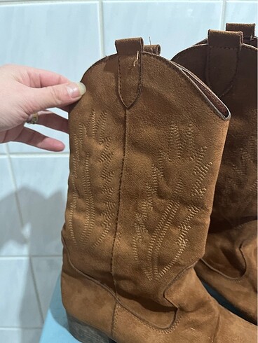 Deichmann Çizme süet kovboy