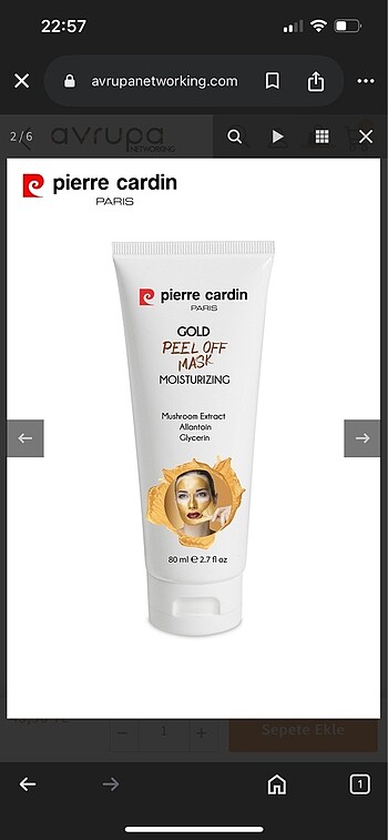 Gold maske - Görsel 2