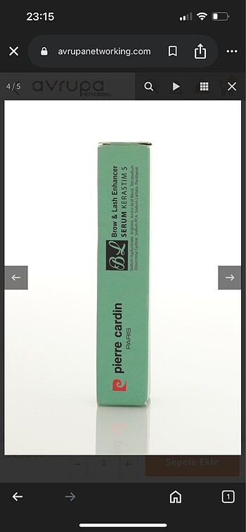 Beden Renk Kaş kirpik serum