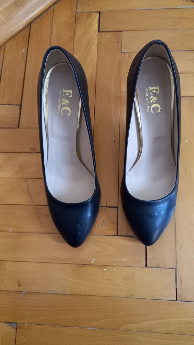 Klasik  Stiletto sarı topuk - Görsel 2